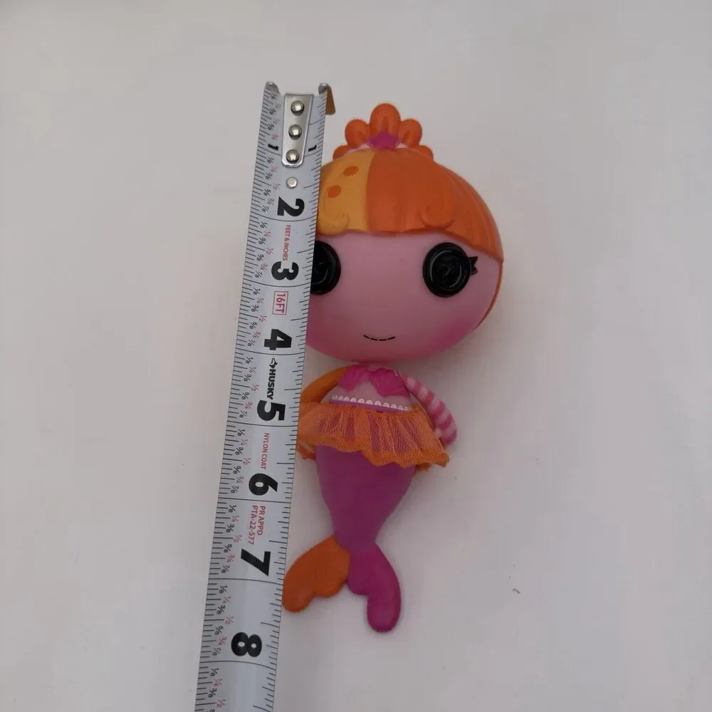 Lalaloopsy Lala Oopsies Littles Mermaid Gilly Doll 2012 With Tutu Pink & Orange